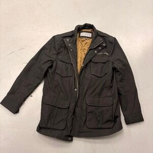 Marc New York black jacket with gold lining Size Large